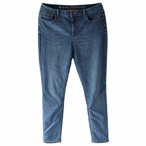 Reitmans High Rise Signature Soft Blue Jeans Zipper Pocket SZ 31P